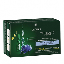 Anti-Haarausfall-Kur Triphasic Reactional René Furterer 12 x 5 ml