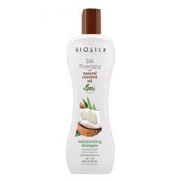 Silk Therapy Feuchtigkeitsspendendes Shampoo Kokosnussöl Biosilk 355ml