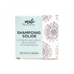Shampooing Solide Cuir Chevelu Sensible Melo Ayurveda