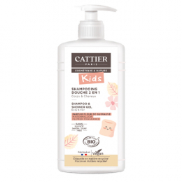 Shampoo Dusche 2 in 1 Kids Fleur de Guimauve Bio Cattier 500ml