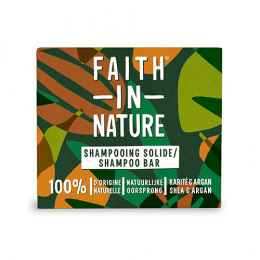 Faith in Nature Festes Shampoo Argan & Shea Butter