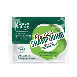 Shampoo Blume Fettiges Haar Douce Nature