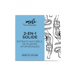 2 in 1 Waschpflege Solid Body & Hair Ayurveda Melo