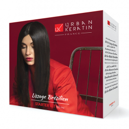 Starter Kit Brasilianische Haarglättung Urban Keratin