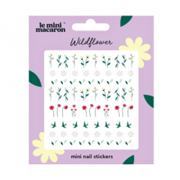Nagelsticker Wild Flower Der Mini Macaron