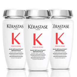 Trio Bain Décalcifiant Réparateur Première Kérastase