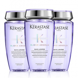 Trio Bain Lumière Blond Absolu Kérastase