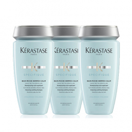Trio Bain Riche Dermo-Calm Spécifique Kérastase
