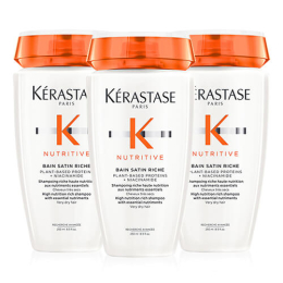 Trio Bain Satin Riche Nutritive Kérastase