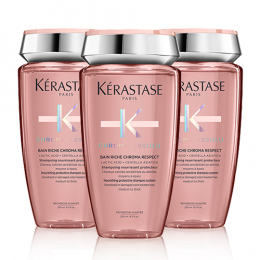 Trio Bain Riche Chroma Respect Chroma Absolu Kérastase