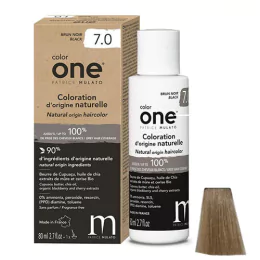 Natürliche Farbe 7.0 Blond Farbe Eins